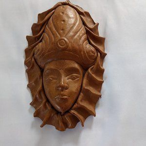 Leather Mask wall hanging